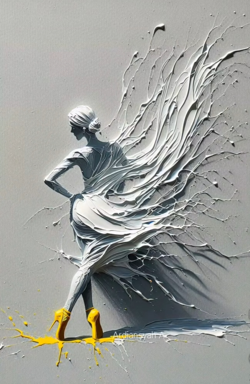 fashionable, confident girl